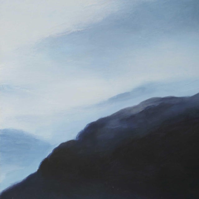 Kenneth Ludwig Chicago Cold Shoulder Hand Painted Landscape Art For Sale - Image 4 of 6