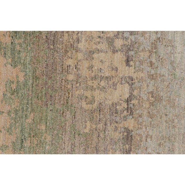 Abstract Rug & Kilim’s Modern Abstract Rug in Polychromatic Painterly Patterns For Sale - Image 3 of 7