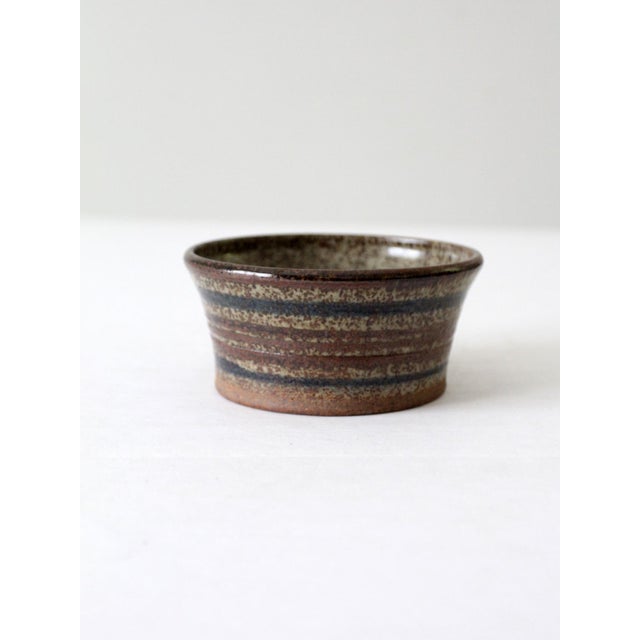Ceramic Vintage Studio Pottery Bowl For Sale - Image 7 of 9