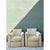Mid-Century Modern Vintage Donghia Swivel Lounge Chairs With Ottomans - A Pair For Sale - Image 3 of 12