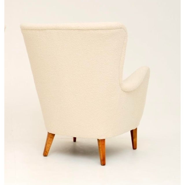 1950s Vintage Swedish Lounge Chair attributed to Folke Ohlsson for Dux, 1950 For Sale - Image 5 of 7