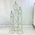 1940s 1940s Vintage French Neoclassical Iron Fluer De Lis Monumental Topiary Frames - Set of 3 For Sale - Image 5 of 18
