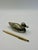 Vintage Silver-Tone Duck Figurine – Miniature Metal Waterfowl Sculpture Decor For Sale - Image 4 of 6