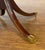 Wood Traditional Round Walnut Occasional Table by Leighton Hall - Showroom Sample For Sale - Image 7 of 10