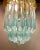 Hollywood Regency Striated Murano Glass Ceiling Lamp, 1980s For Sale - Image 3 of 12