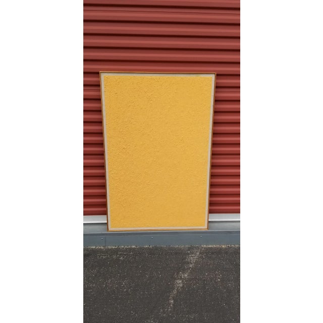 Modern Abstract Painting on Canvas, Framed For Sale - Image 10 of 11