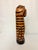 Folk Art 1960s Hand-Carved Folk Art Wooden Tiger Cat by Turtle and Crane - Mid-Century Primitive Whimsy For Sale - Image 3 of 11