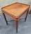 Mid 20th Century Mid-Century Georgian Style Mahogany Stretcher and Galleried Side Table For Sale - Image 5 of 5