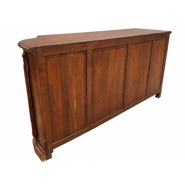 Vintage French Provincial 4-Door Sideboard, 1940s For Sale - Image 10 of 15