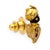 Modern Vintage Blackamoor Gold, Ruby & Diamond Pin Brooch — 14k & 18k Yellow Gold For Sale - Image 3 of 7