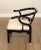 Wood Century Furniture 'Chin Hua' Black Lacquered Chinoiserie Armchair For Sale - Image 7 of 12