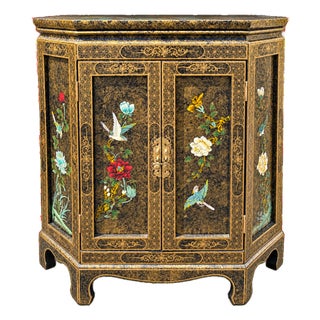 Ornate Chinoisorie Cabinet For Sale
