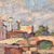 Blue Marcel Gilly, Cityscape, 1949, Oil on Board For Sale - Image 8 of 18