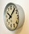 Mid-Century Modern Industrial Factory Grey Wall Clock from Chronotechna, 1950s For Sale - Image 3 of 18