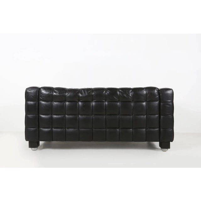 Wittmann Kubus 8020 Sofa by Josef Hoffmann for Wittmann, 1980s For Sale - Image 4 of 12