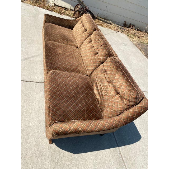 Mid Century Modern 1960s Gondola Sofa Long Low Retro Couch Chairish