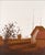 Robert Kipniss / Kipness (American, b. 1931), "Leaves and Sheds," large oil on canvas painting depicting a monochromatic...