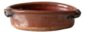 Vintage Studio Pottery Oval Bowl