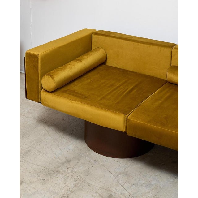 Corten Steel Seating Group, 1980s, Set of 2 For Sale - Image 10 of 15