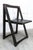 Black Folding Chair by Aldo Jacober for Alberto Bazzani, 1960s For Sale - Image 12 of 12