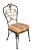 Black Wrought Iron And Brass Dining Chairs With Fox Hunting Theme - Set of 6 For Sale - Image 8 of 12