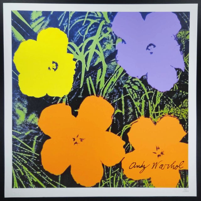 Andy Warhol / CMOA, Flowers, 1980s, Limited Edition Lithograph For Sale - Image 8 of 8