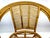 Wood Vintage Bent Bamboo & Rattan Lounge Chair in the Style of Franco Albini For Sale - Image 7 of 13