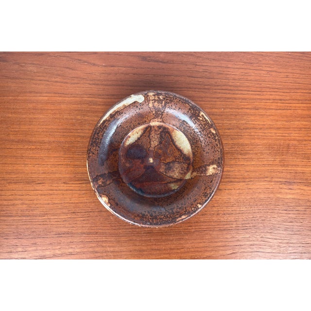 Mid-Century Modern Danish Studio Pottery Bowl from Visby, Denmark, 1960s For Sale - Image 11 of 16
