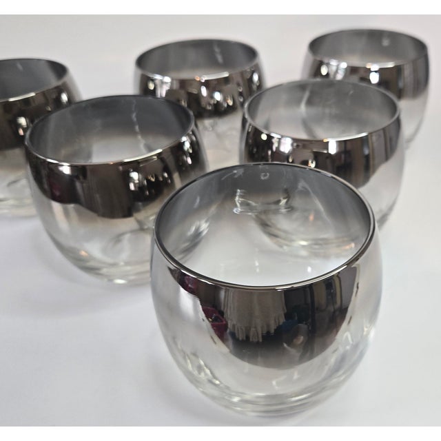 Dorothy Thorpe Style Lowballs- Set of Six For Sale - Image 12 of 13