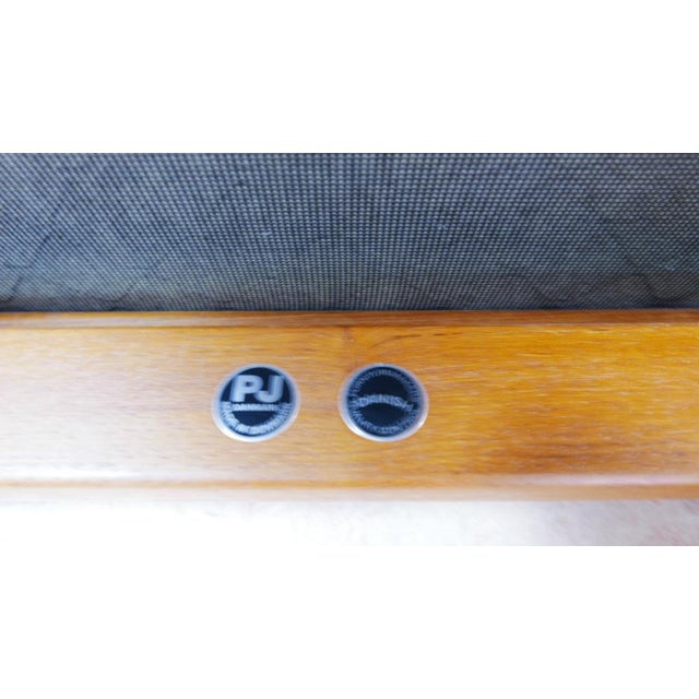 Large Danish Three-Seater Sofa in Teak and Wool from Poul Jeppesens Møbelfabrik, 1970s For Sale - Image 5 of 15