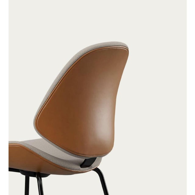 Black One Collection Council Family Salon Chair from Salto and Sigsgaard For Sale - Image 8 of 13