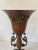Vintage Neoclassical Borghese Style Metal Vases Pair For Sale - Image 4 of 10