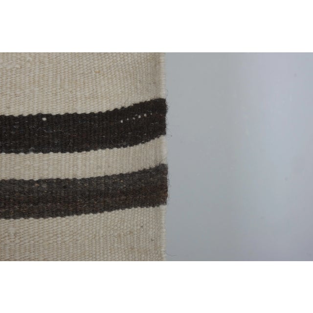 Textile Turkish Hemp Kilim Runner Rug - Stair Rug 1'10'' X 15'7'' For Sale - Image 7 of 12