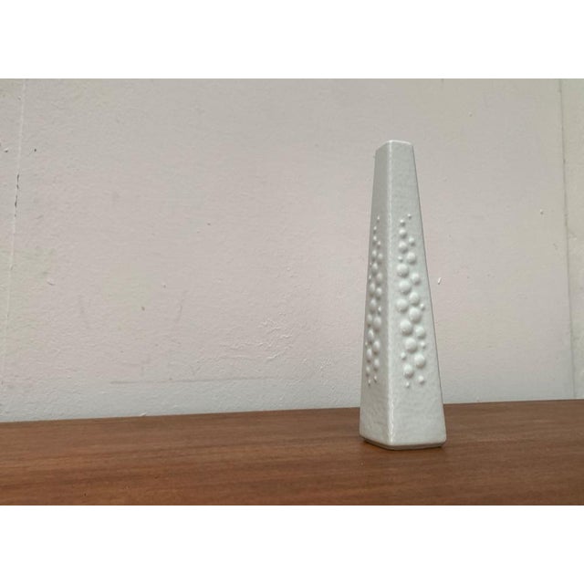Ceramic Vintage German White Porcelain Vase from KPM Royal Porzellan, 1970s For Sale - Image 7 of 15