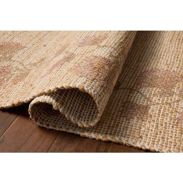 Loloi Rugs Chris Loves Julia x Loloi Rue Natural / Multi 9'-3" x 13' Area Rug For Sale - Image 4 of 6