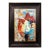 Multi Colored Framed Textured Abstract Art on Canvas. For Sale
