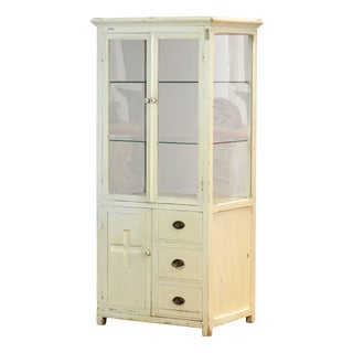 Japanese Medical Display Cabinet, 1920s For Sale
