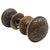 Add an impressive touch of quality American hardware to your favorite door with this complete set of ornate bronze...