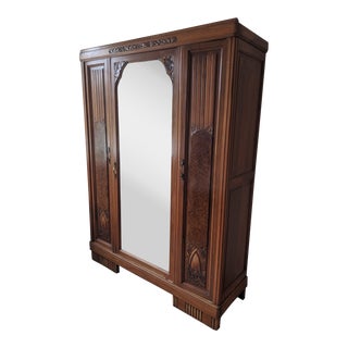French Art Deco Armoire For Sale