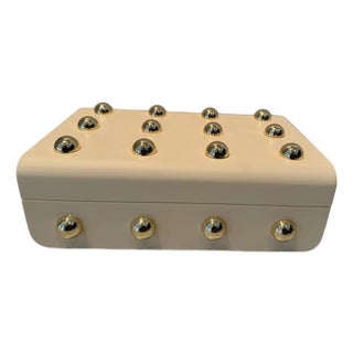 Contemporary Lacquered Decorative Box For Sale