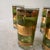 Mid-Century Modern 1950s Mid-Century Green and 22k Gold Highball Cocktail Glasses, Set of 4 For Sale - Image 3 of 4