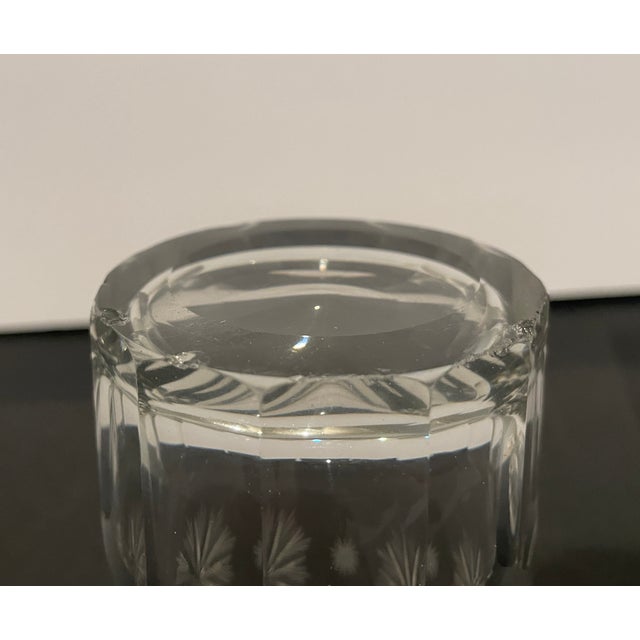 Set of Seven Antique Cut Glass Tumblers For Sale - Image 4 of 5