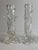 Antique Handblown Clear Crystal Thorn Vases, Czechoslovakia, 1890, Set of 4 For Sale - Image 4 of 10