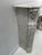 Louis XV Style Fireplace in White Veined Carrara Marble, 1800s For Sale - Image 4 of 15