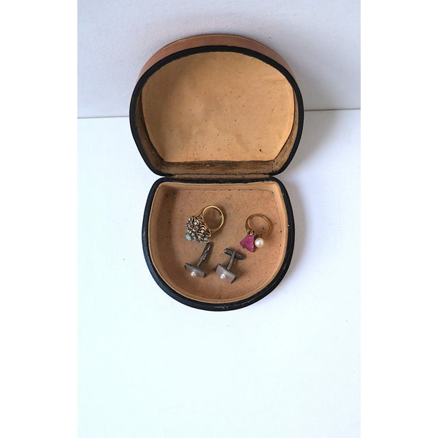Italian Leather Jewelry Box For Sale In New York - Image 6 of 16