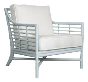 Luna Lounge Chair, Light Blue