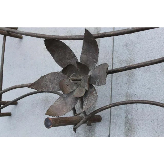 Metal Brutalist Copper Coffee Table For Sale - Image 7 of 9