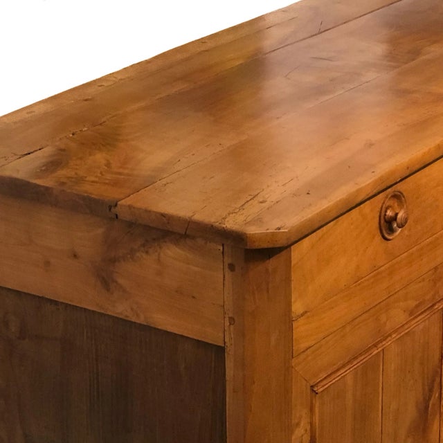 18th Century 18th Century French Country Cherry Wood Server For Sale - Image 5 of 13