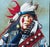 Rustic Late 20th Century J. D. Challenger Signed Native American Portraits on Canvas, Set of 4 For Sale - Image 3 of 8