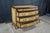 Late 20th Century Italian French Provincial Style Floral Bombe Commode Dresser Bachelors Chest For Sale - Image 4 of 18